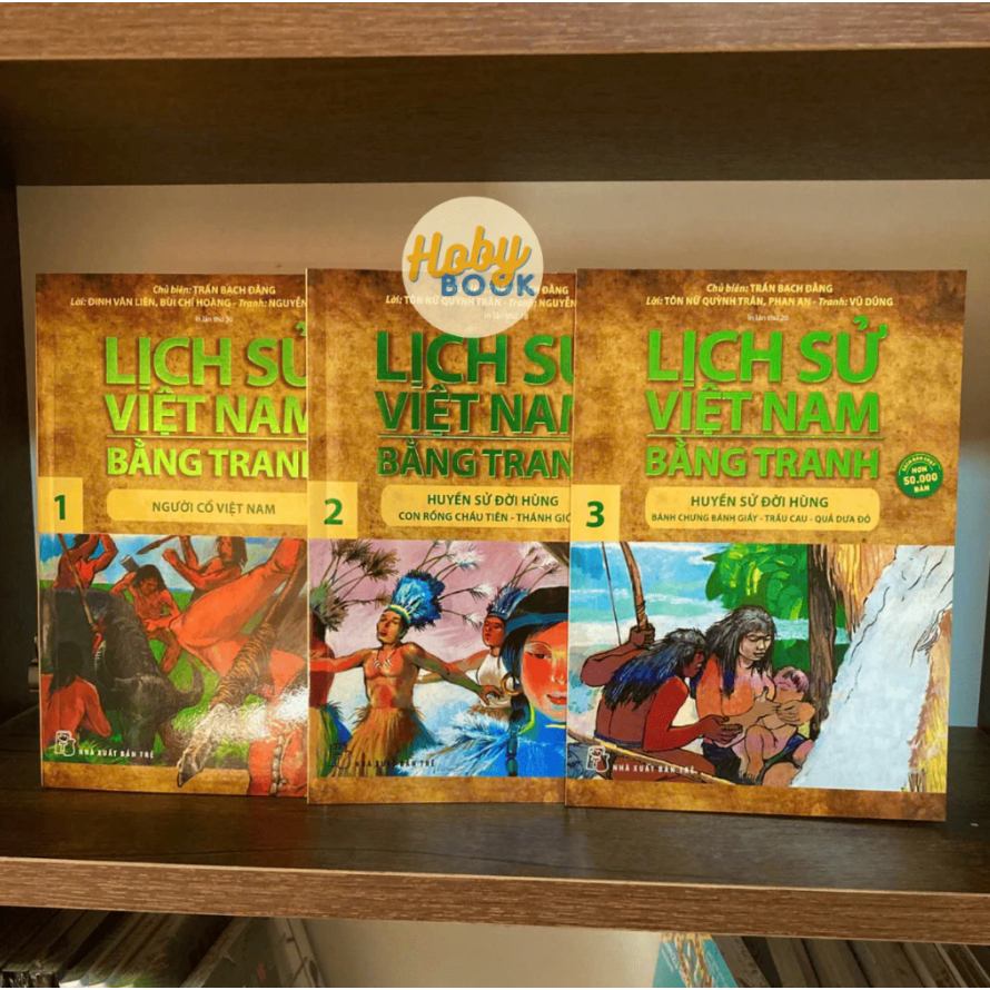 Sách - Lịch sử Việt Nam bằng tranh - Combo 55 tập 1 Sách - Lịch sử Việt Nam bằng tranh - Combo 55 tập
