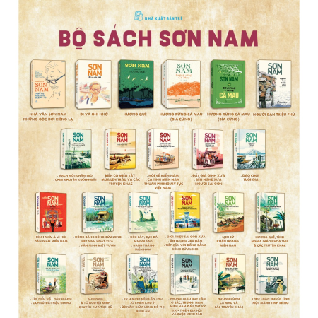 Sách - Tuyển tập Sơn Nam - Trọn bộ lẻ tập