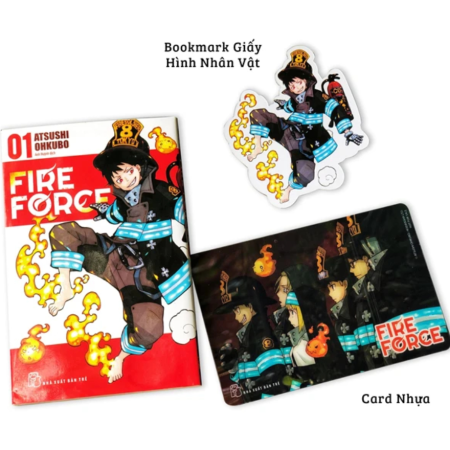 Truyện tranh - Fire Force - Tập 1 (Tặng kèm bookmark + card nhựa)