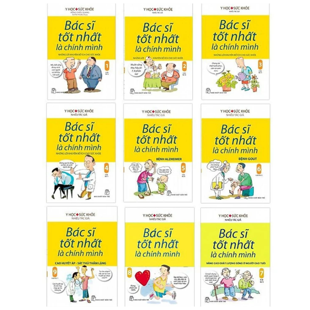 Sách - Bác sĩ tốt nhất là chính mình - Trọn bộ lẻ tập 2 Sách - Bác sĩ tốt nhất là chính mình - Trọn bộ lẻ tập - Ảnh 2