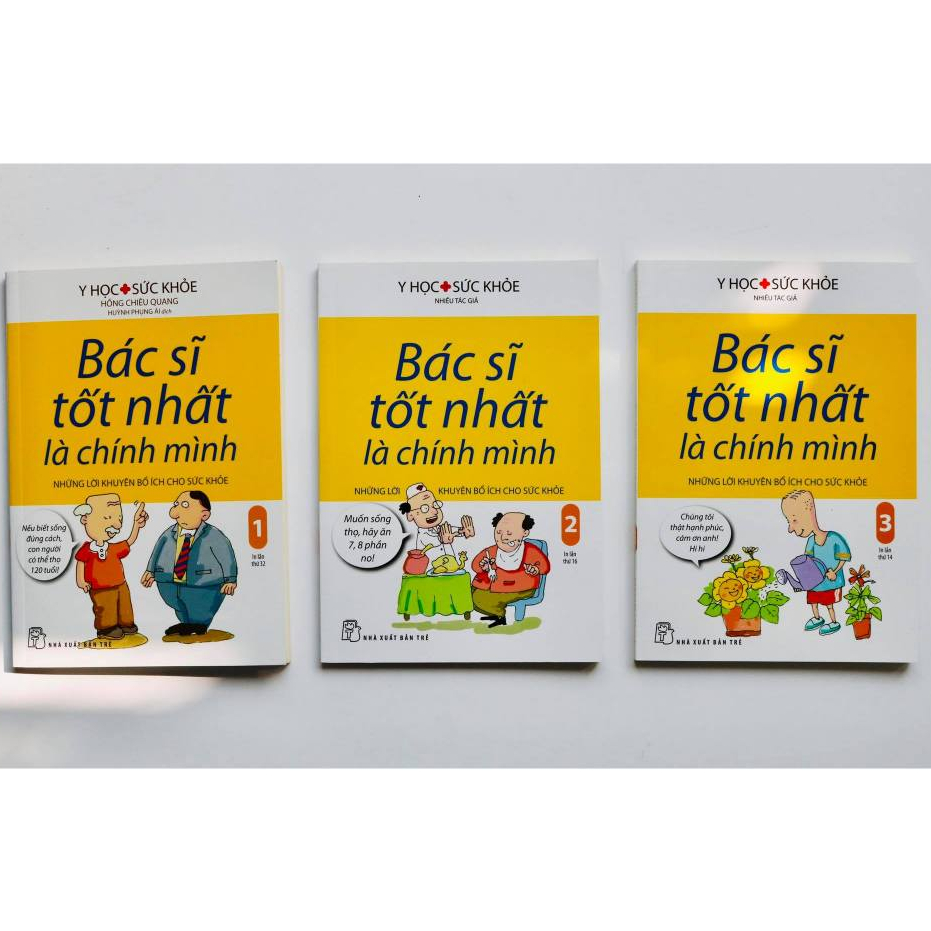 Sách - Bác sĩ tốt nhất là chính mình - Trọn bộ lẻ tập 3 Sách - Bác sĩ tốt nhất là chính mình - Trọn bộ lẻ tập - Ảnh 3