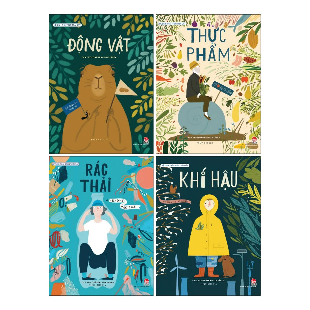 Sách - Hệ sinh thái trên trái đất - Bộ 4 cuốn 1 Sách - Hệ sinh thái trên trái đất - Bộ 4 cuốn
