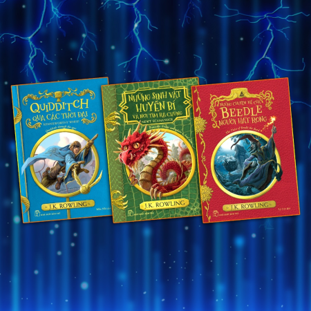Sách - Harry Potter - Bộ 3 ngoại truyện (Beedle, Sinh vật huyền bí, Quidditch)