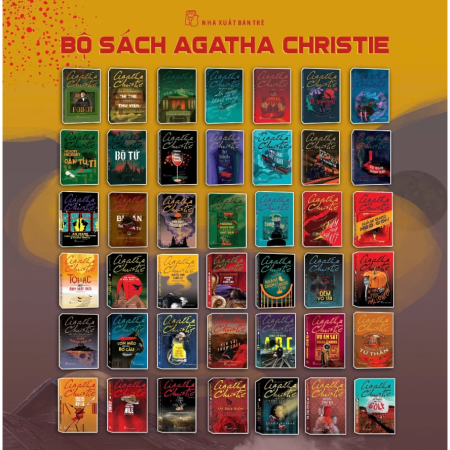 Sách - Tuyển tập Agatha Christie - Combo 44 tựa