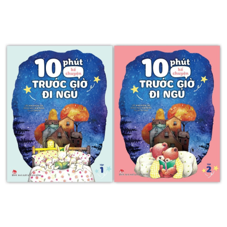 Sách - 10 phút kể chuyện trước giờ đi ngủ - Bộ 2 tập