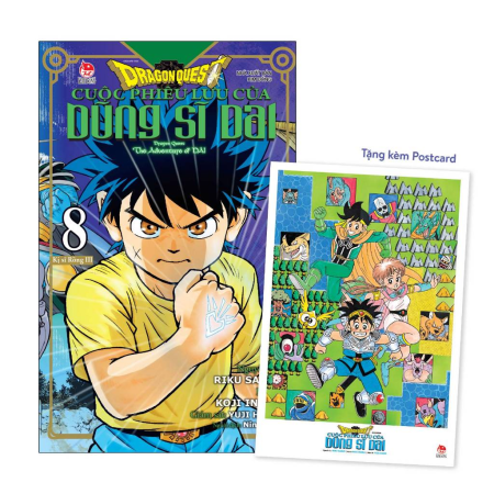 Truyện tranh - Dragon Quest: Cuộc phiêu lưu của Dũng sĩ Dai (Deluxe Edition) - Trọn bộ tập 1-8