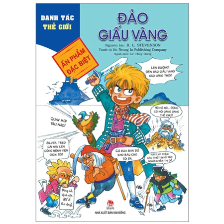 Sách - Danh tác thế giới: Đảo giấu vàng