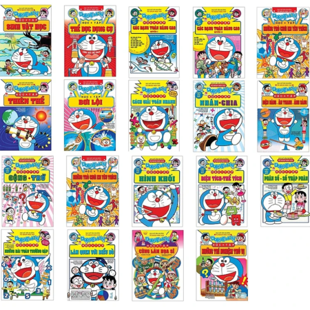 Truyện tranh - Doraemon học tập - Trọn bộ 19 cuốn