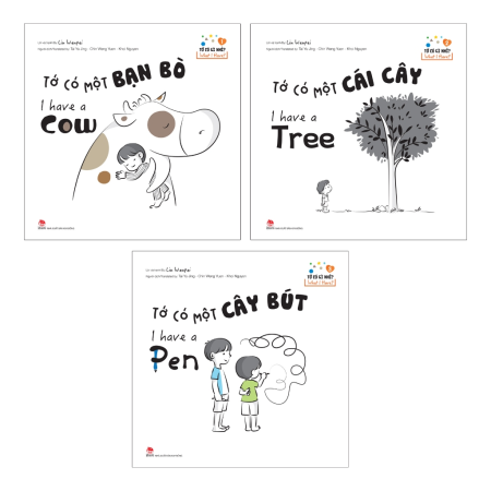 Sách - Tớ có gì nhỉ? What I have? (Song ngữ Anh Việt) - Bộ 3 cuốn