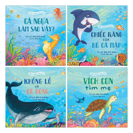 Sách - Đại dương thủ thỉ - Bộ 4 cuốn
