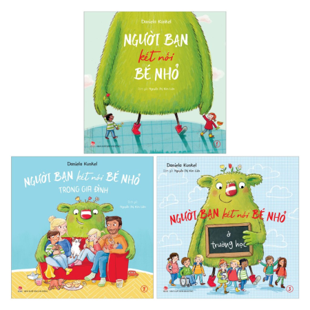 Sách - Người bạn kết nối bé nhỏ - Bộ 3 cuốn