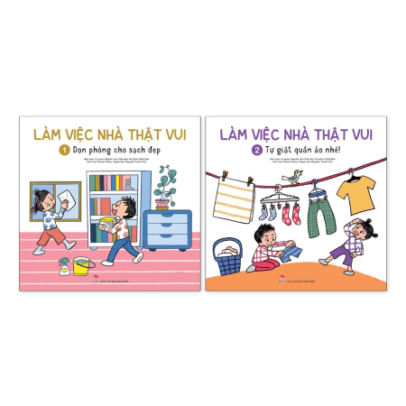 Sách - Làm việc nhà thật vui - Bộ 2 tập