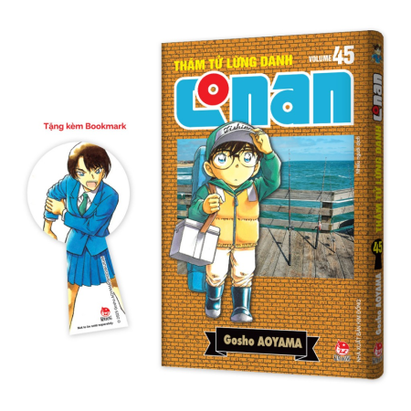 Truyện tranh - Conan bản nâng cấp bìa rời - Trọn bộ tập 1-45 (Tặng kèm bookmark)