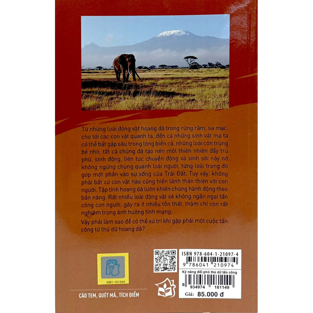 Sách - Kỹ năng đối phó thú dữ tấn công 5 Sách - Kỹ năng đối phó thú dữ tấn công - Ảnh 5