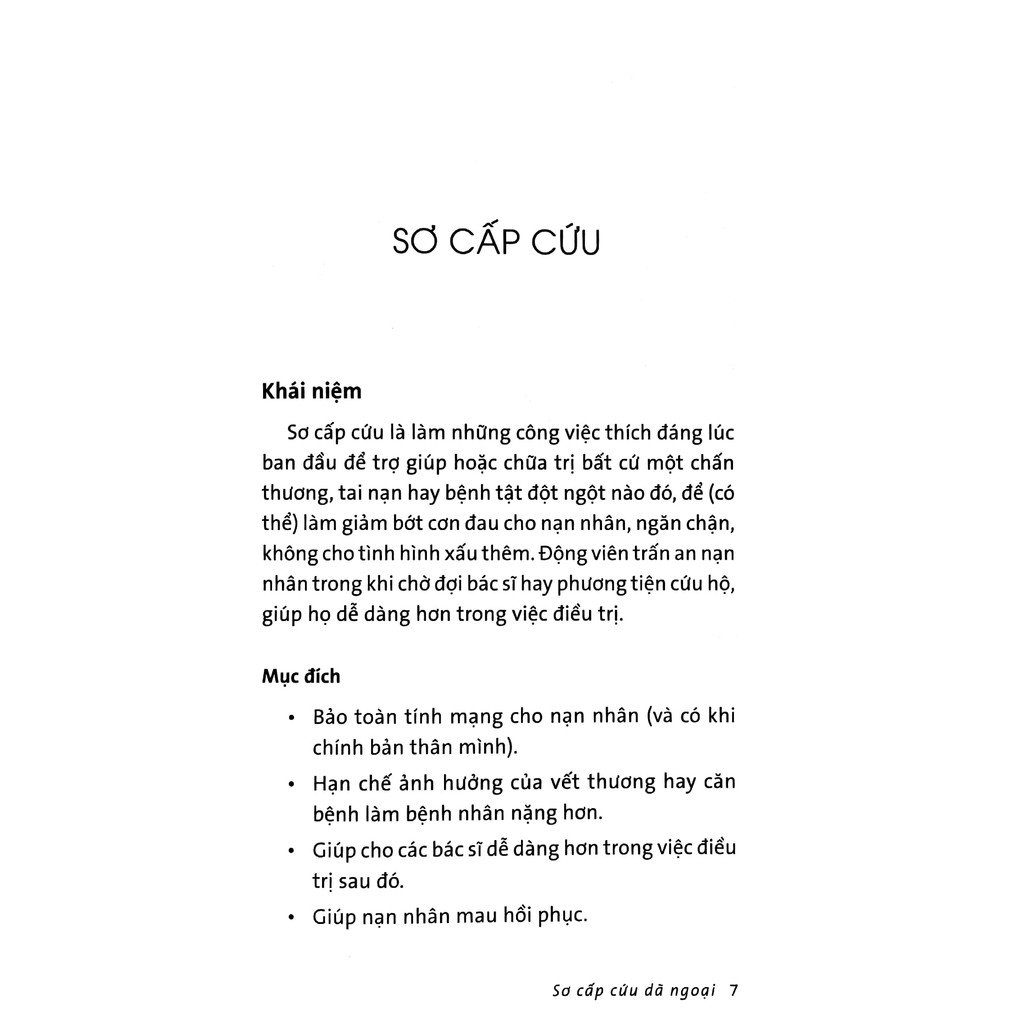 Sách - Sơ cấp cứu dã ngoại 5 Sách - Sơ cấp cứu dã ngoại - Ảnh 5