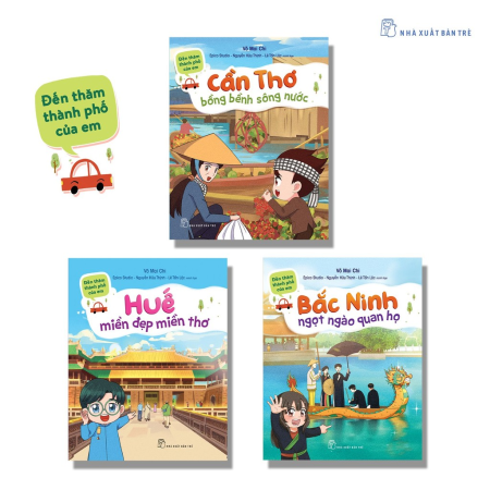 Sách - Đến thăm thành phố của em (NXB Trẻ) - Bộ 3 cuốn