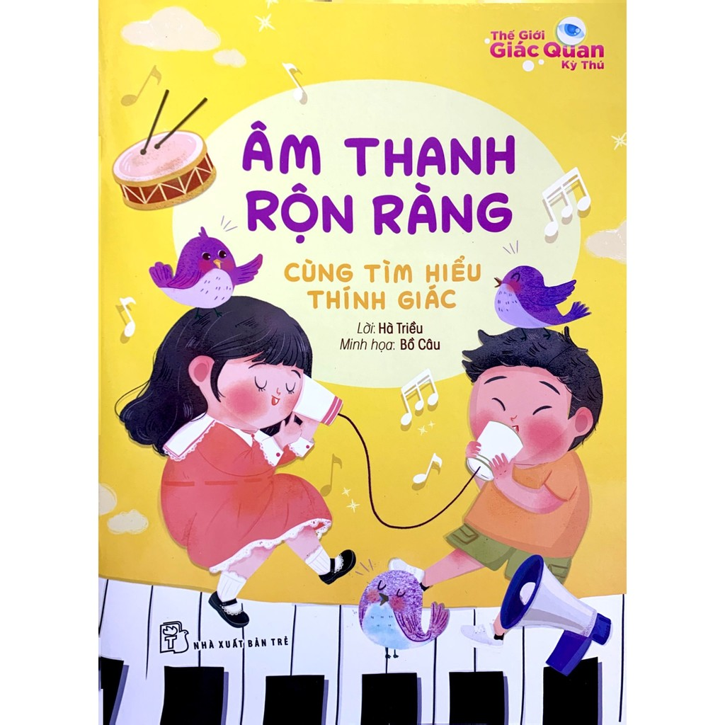 Sách - Thế giới giác quan kỳ thú (NXB Trẻ) - Bộ 5 cuốn 3 Sách - Thế giới giác quan kỳ thú (NXB Trẻ) - Bộ 5 cuốn - Ảnh 3