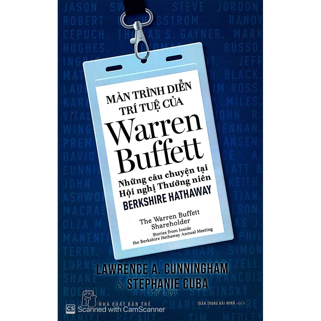 Sách - Màn trình diễn trí tuệ của Warren Buffett - Những câu chuyện tại Hội nghị Thường niên Berkshire Hathaway 2 Sách - Màn trình diễn trí tuệ của Warren Buffett - Những câu chuyện tại Hội nghị Thường niên Berkshire Hathaway - Ảnh 2