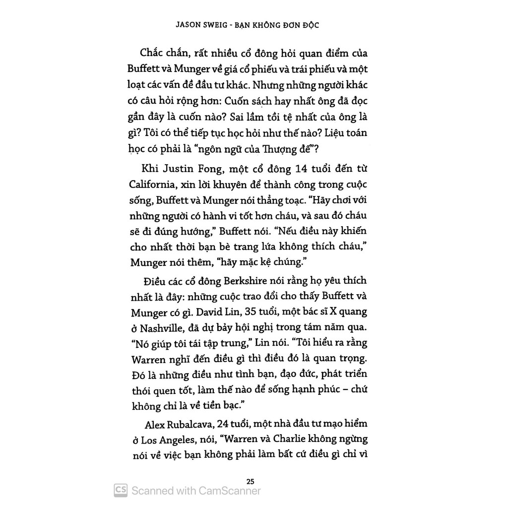 Sách - Màn trình diễn trí tuệ của Warren Buffett - Những câu chuyện tại Hội nghị Thường niên Berkshire Hathaway 6 Sách - Màn trình diễn trí tuệ của Warren Buffett - Những câu chuyện tại Hội nghị Thường niên Berkshire Hathaway - Ảnh 6
