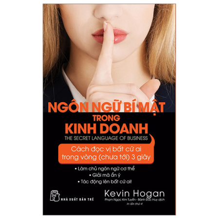 Sách - Ngôn ngữ bí mật trong kinh doanh - Cách đọc vị bất cứ ai trong vòng (chưa tới) 3 giây