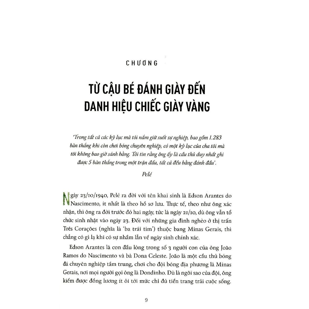 Sách - Pelé cuộc đời và thời đại 2 Sách - Pelé cuộc đời và thời đại - Ảnh 2