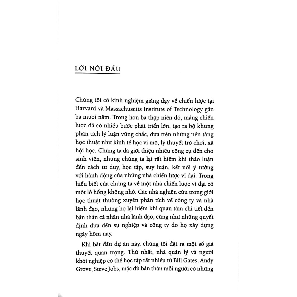 Sách - Quy luật của chiến lược Năm bài học bất hủ từ Bill Gates, Andy Grove và Steve Jobs 4 Sách - Quy luật của chiến lược Năm bài học bất hủ từ Bill Gates, Andy Grove và Steve Jobs - Ảnh 4
