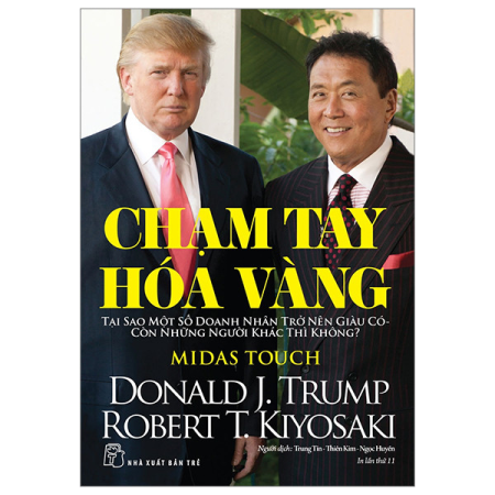 Sách - D.Trump. Chạm tay hóa vàng