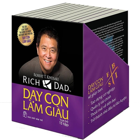 Sách - Dạy con làm giàu - Hộp 13 cuốn