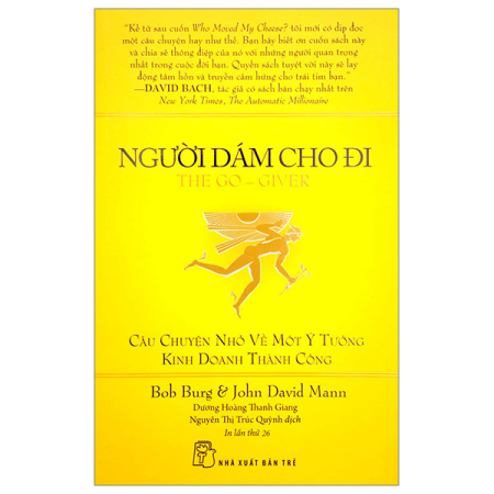 Sách - Người dám cho đi