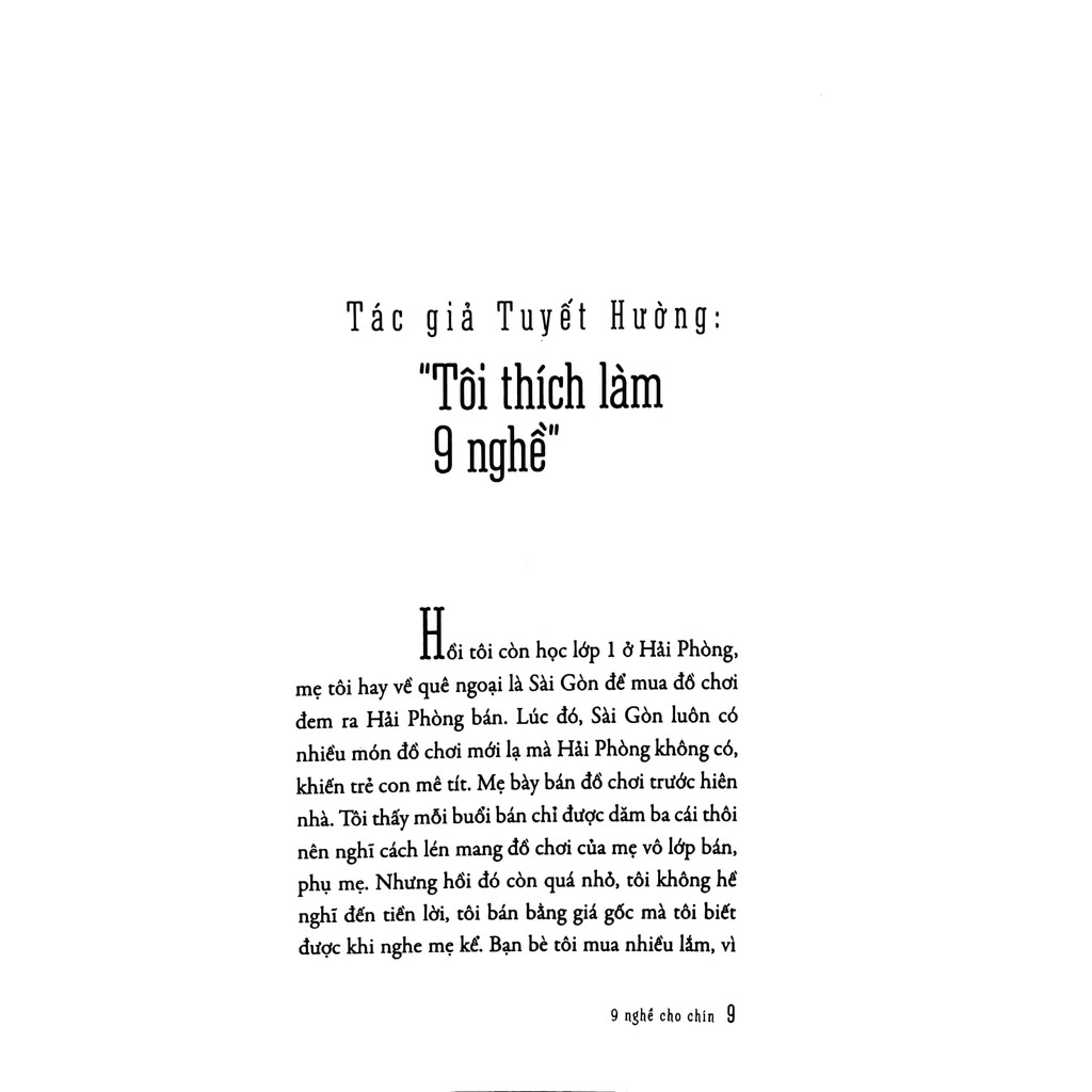 Sách - Nghĩ thử làm thật - 9 nghề cho chín 6 Sách - Nghĩ thử làm thật - 9 nghề cho chín - Ảnh 6