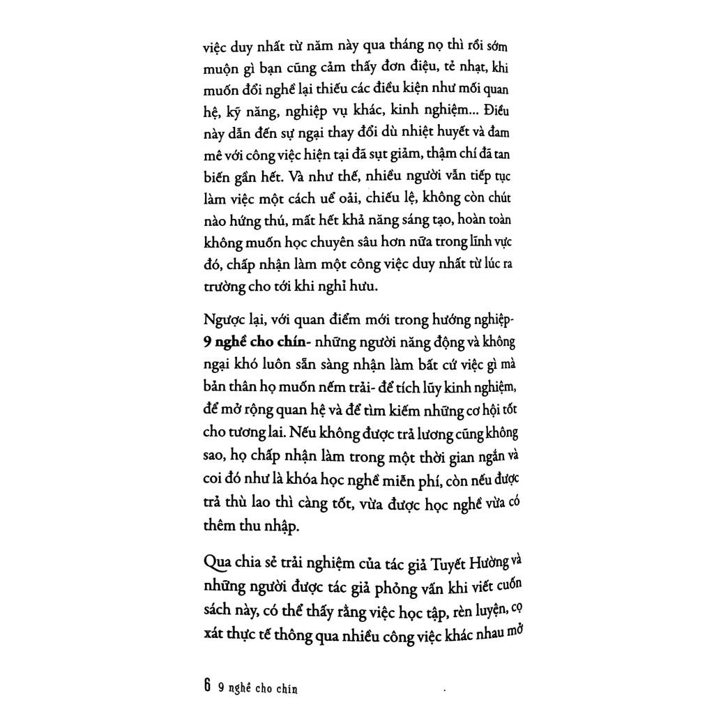 Sách - Nghĩ thử làm thật - 9 nghề cho chín 3 Sách - Nghĩ thử làm thật - 9 nghề cho chín - Ảnh 3
