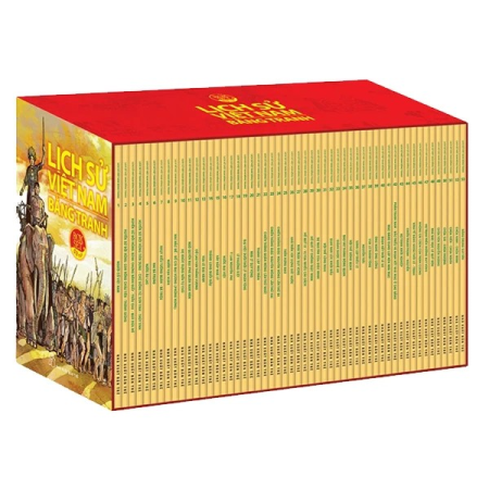 Sách - Lịch sử Việt Nam bằng tranh - Hộp 53 cuốn
