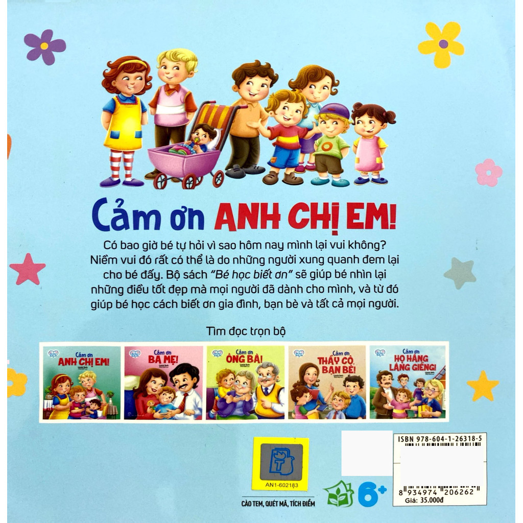 Sách - Bé học biết ơn - Trọn bộ 5 cuốn 7 Sách - Bé học biết ơn - Trọn bộ 5 cuốn - Ảnh 7