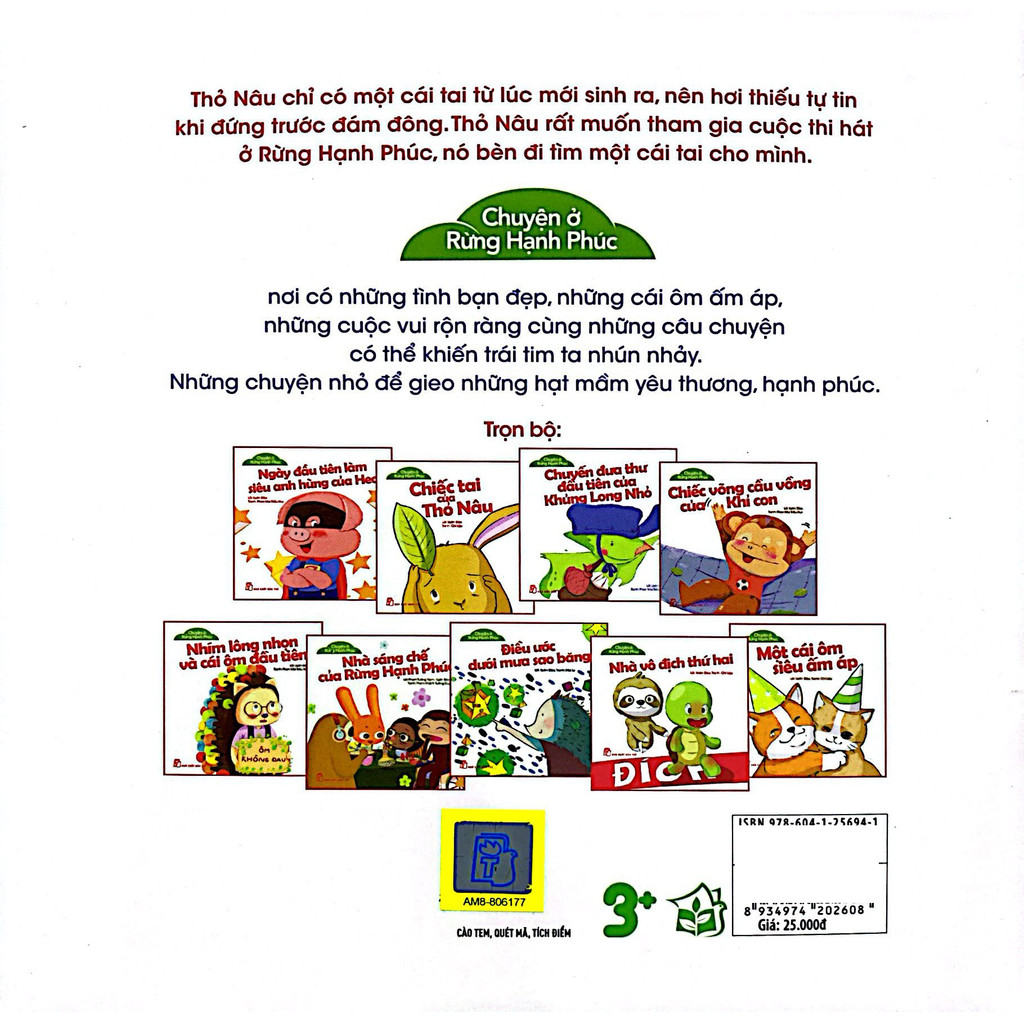 Sách - Chuyện ở Rừng Hạnh Phúc - Trọn bộ 9 tập 6 Sách - Chuyện ở Rừng Hạnh Phúc - Trọn bộ 9 tập - Ảnh 6