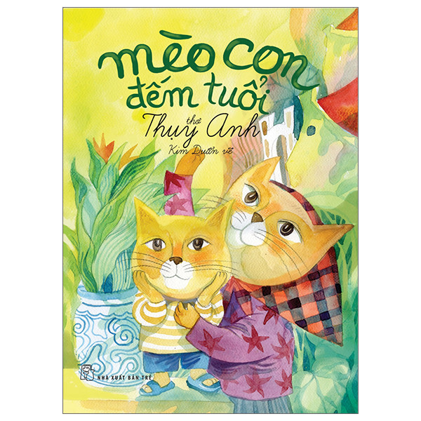 Sách - Mèo con đếm tuổi - Thơ: Thụy Anh 2 Sách - Mèo con đếm tuổi - Thơ: Thụy Anh - Ảnh 2
