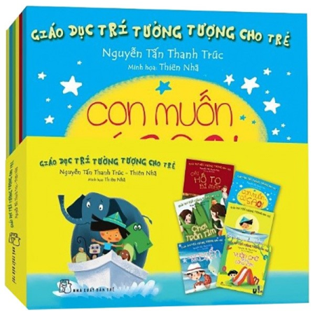 Sách - Combo. Giáo dục trí tưởng tượng cho bé (6 cuốn)