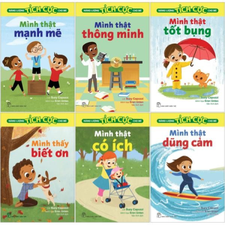 Sách - Combo. Năng lượng tích cực cho bé (6 cuốn)