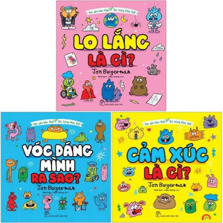 Sách - Combo. Học yêu bản thân - Tôn trọng khác biệt (3 cuốn)