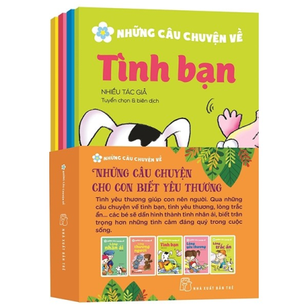 Sách - Combo. Những câu chuyện cho con biết yêu thương (5 cuốn)