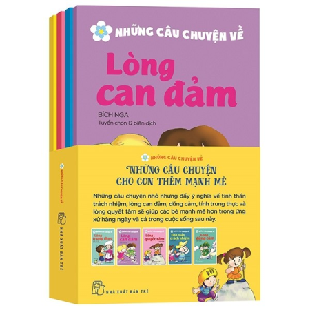 Sách - Combo. Những câu chuyện cho con thêm mạnh mẽ (5 cuốn)