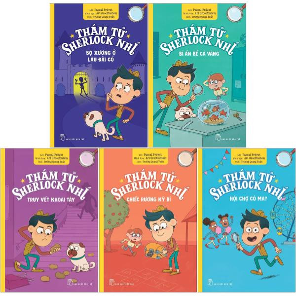 Sách - Combo. Thám tử Sherlock nhí (5 cuốn) 1 Sách - Combo. Thám tử Sherlock nhí (5 cuốn)