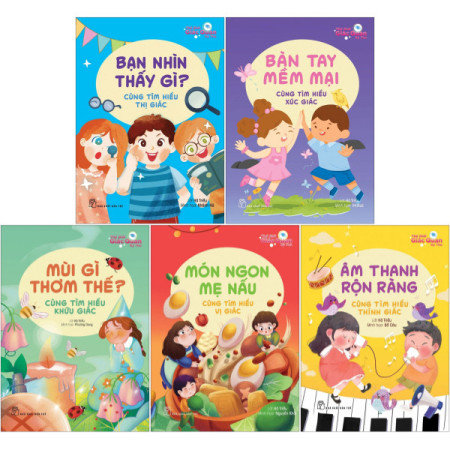 Sách - Combo. Thế giới giác quan kỳ thú (5 cuốn)