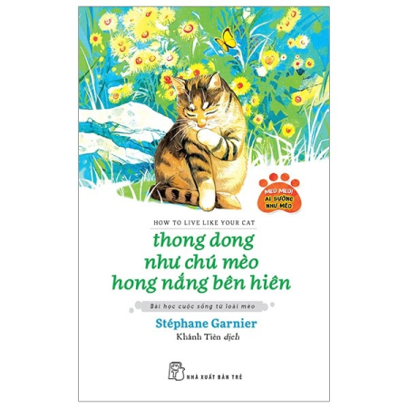 Sách - Thong dong như chú mèo hong nắng bên hiên - Bài học cuộc sống từ loài mèo