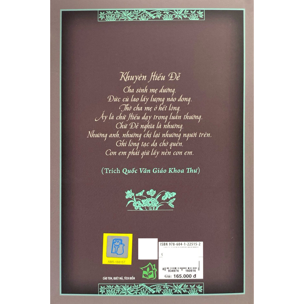 Sách - Quốc văn Giáo khoa thư (NXB Trẻ) 7 Sách - Quốc văn Giáo khoa thư (NXB Trẻ) - Ảnh 7