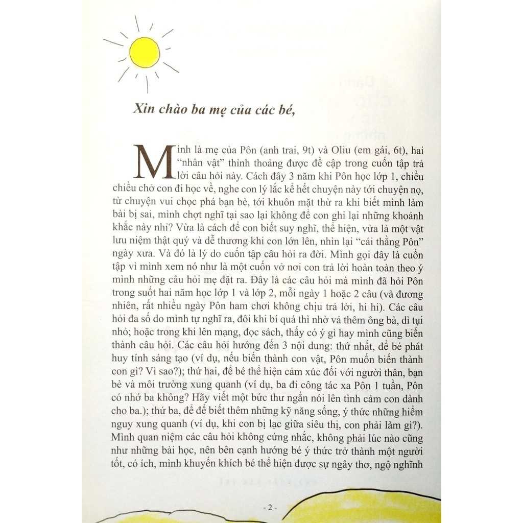 Sách - Tớ nghĩ gì khi còn bé - tập 02 2 Sách - Tớ nghĩ gì khi còn bé - tập 02 - Ảnh 2