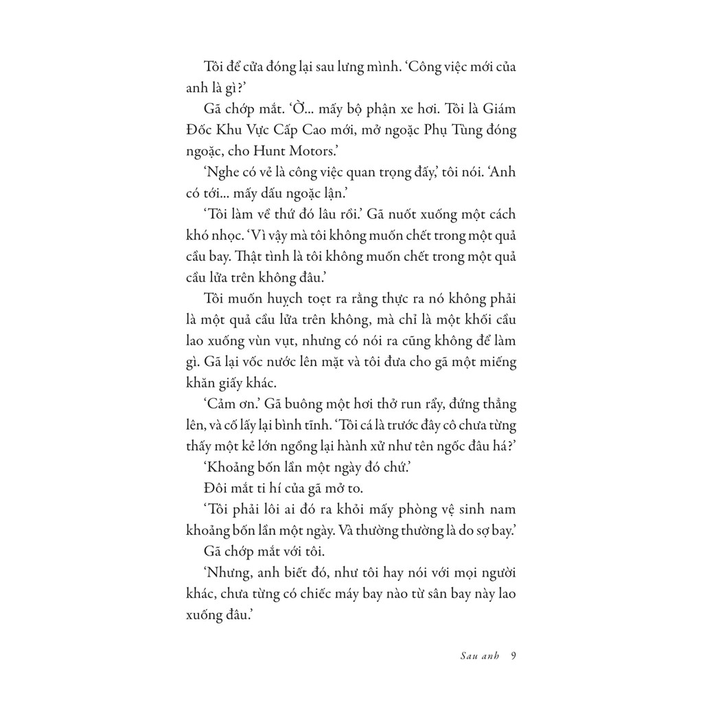 Sách - Sau anh (Jojo Moyes) 7 Sách - Sau anh (Jojo Moyes) - Ảnh 7