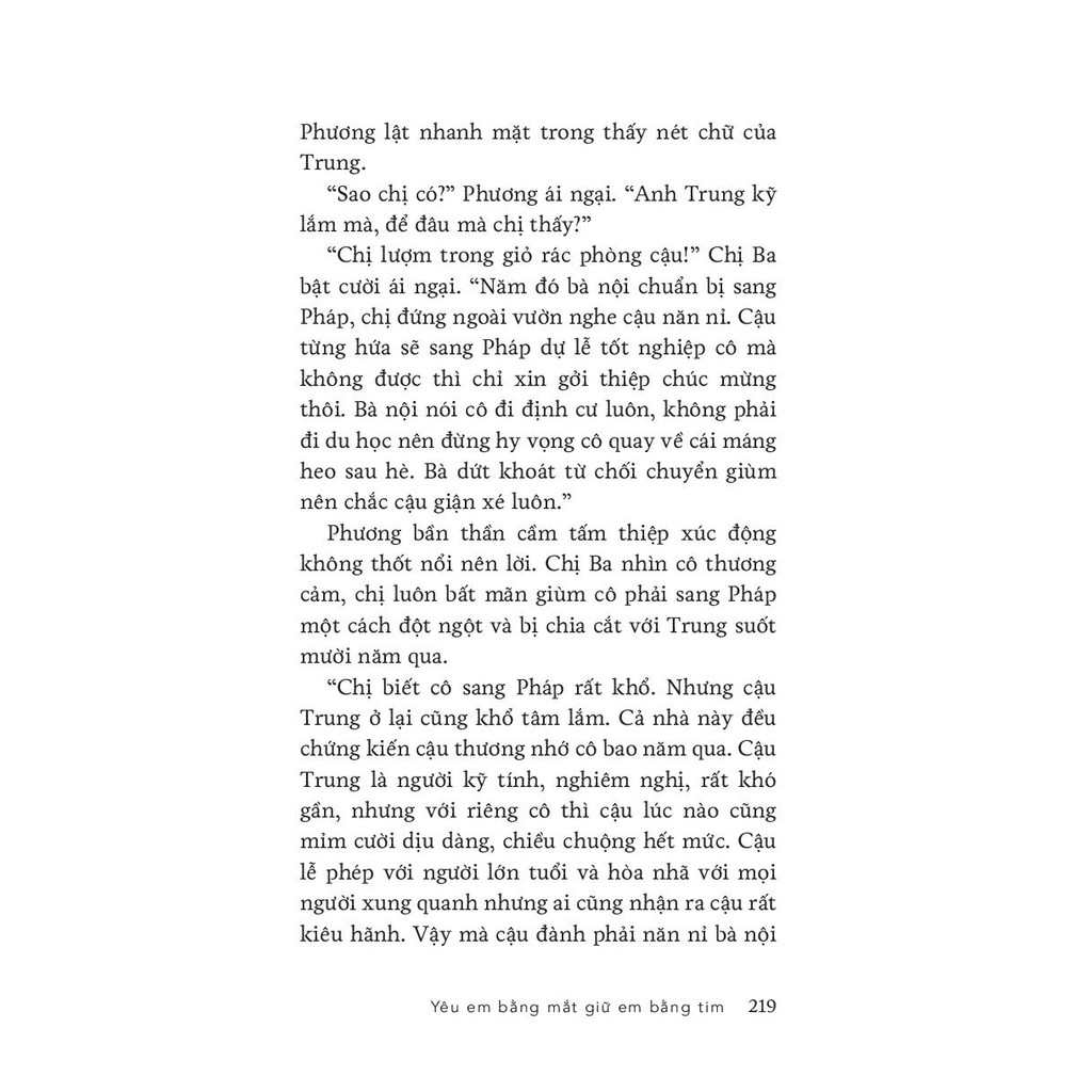 Sách - D.Thụy. Yêu em bằng mắt giữ em bằng tim 9 Sách - D.Thụy. Yêu em bằng mắt giữ em bằng tim - Ảnh 9