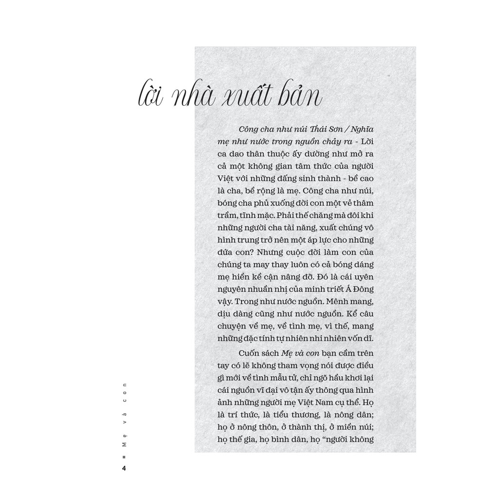 Sách - Mẹ và con - Tình mẹ con của những người nổi tiếng 4 Sách - Mẹ và con - Tình mẹ con của những người nổi tiếng - Ảnh 4