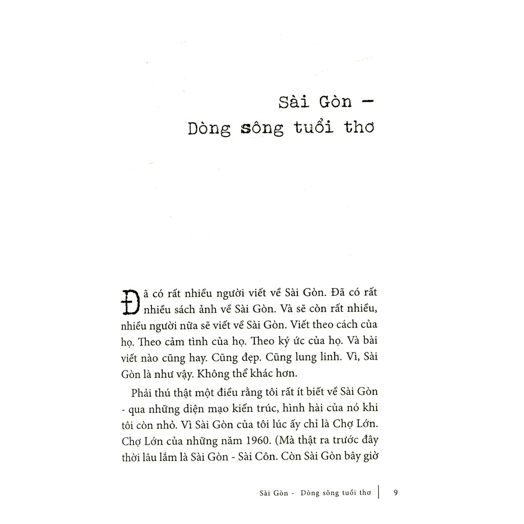 Sách - Sài Gòn - dòng sông tuổi thơ (tạp bút) 3 Sách - Sài Gòn - dòng sông tuổi thơ (tạp bút) - Ảnh 3