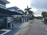 Jual Rumah Kangkar Pulai | Semak Nilai & Ejen Hartanah Johor 2 Jalan perumahan sebenar sekitar Kangkar Pulai Johor